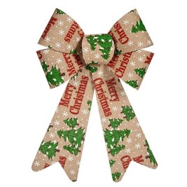 Ласо Krist+ Merry Christmas Многоцветен 16 x 24 x 4 cm Коледна Украса (12 броя)