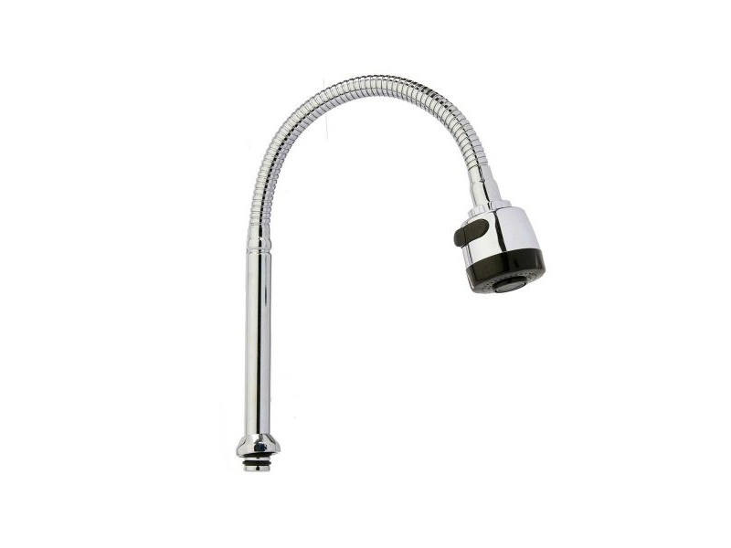 Kitchen Tap Kinvara Черен Сребрист Гума Метал Пластмаса Разтяга Мултифункционалност (12 броя)