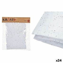 Аксесоар за коледно ясли Krist+ Бял полиестер 50 x 0,01 x 50 cm Килим (24 броя)
