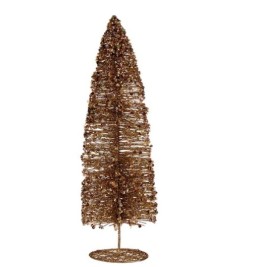 Коледно дърво Krist+ Златен Коледно дърво 10 x 41 x 10 cm пайети (6 броя)