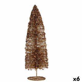 Коледно дърво Krist+ Златен Коледно дърво 10 x 41 x 10 cm пайети (6 броя)