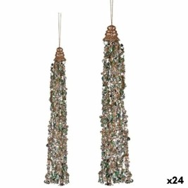 Коледна Украса Krist+ Син Champagne Венци 3,5 x 2,5 x 35,5 cm висулка (24 броя)