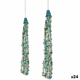 Коледна Украса Krist+ Син Венци 3,5 x 2,5 x 35,5 cm висулка (24 броя)