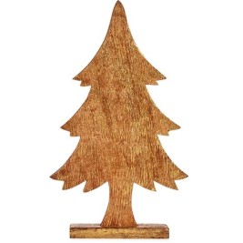 Декоративна фигурка Krist+ Златен Коледно дърво 5,1 x 49,5 x 25,5 cm (6 броя)