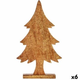 Декоративна фигурка Krist+ Златен Коледно дърво 5,1 x 49,5 x 25,5 cm (6 броя)