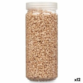Декоративни Камъни Gift Decor Бежов 2 - 5 mm 700 g 6,5 x 15,5 x 6,5 cm 6,2 x 15,3 x 6,2 cm 6,5 x 15,8 x 6,5 cm (12 броя)
