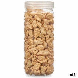Декоративни Камъни Gift Decor Бежов 10 - 20 mm 700 g 6,2 x 15,3 x 6,2 cm 6,5 x 15,8 x 6,5 cm (12 броя)