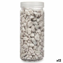 Декоративни Камъни Gift Decor Сив 10 - 20 mm 700 g 6,2 x 15,3 x 6,2 cm 6,5 x 15,8 x 6,5 cm (12 броя)