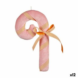 Коледна Украса Krist+ Розов Щека 15 x 27 x 4 cm (12 броя)