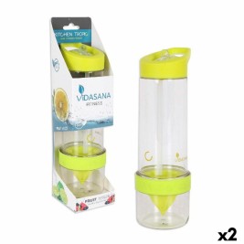Бутилка Kitchen Tropic Жълт 7,5 x 24,5 cm Смесител (2 броя)