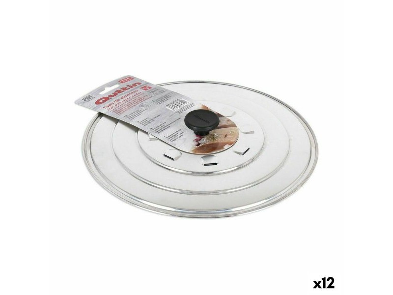 Капак за Тиган за Пържене с Дупки за Пара Quttin Алуминий Ø 32,5 cm (12 броя)