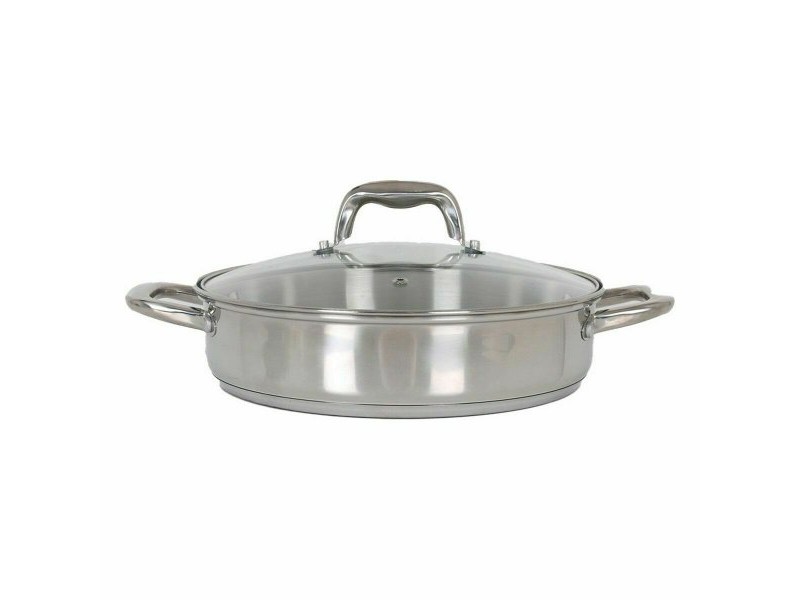 Касерола със Стъклен Капак Quttin 4,3 L (4 броя)