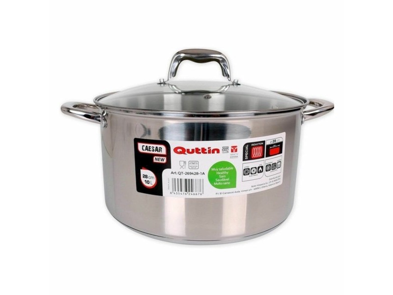Гърне Quttin 139513 Стомана 10 L (2 броя)