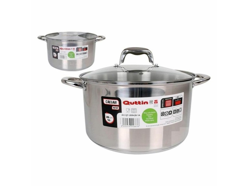 Гърне Quttin 139513 Стомана 10 L (2 броя)
