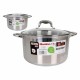 Гърне Quttin 139513 Стомана 10 L (2 броя)