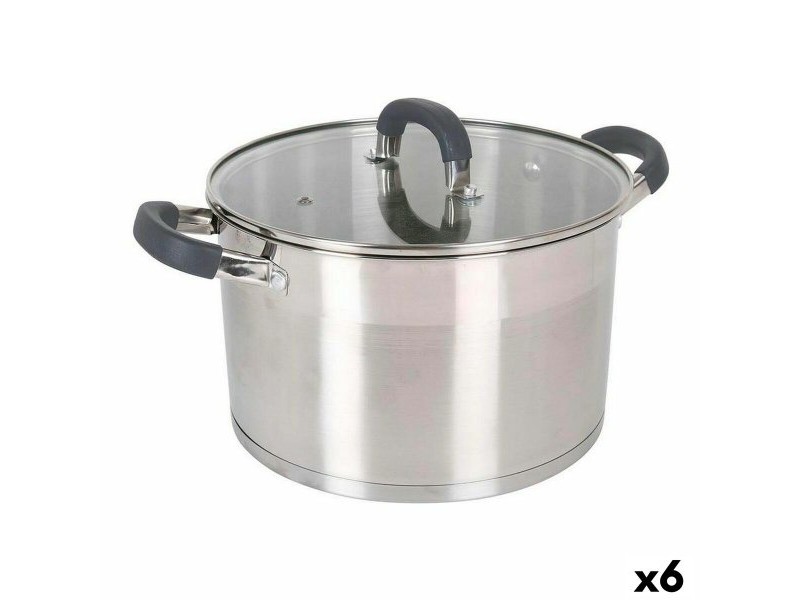Касерола Inde 1,7 L ø 18 x 7 cm Стомана (6 броя)
