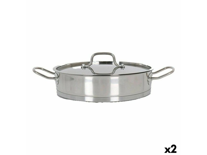 Касерола със Стъклен Капак Quttin 5,3 L (2 броя)