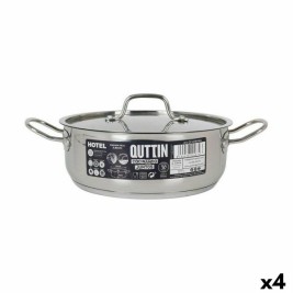 Касерола с Капак Quttin Hotel ø 24 x 9 cm Стомана (4 броя)