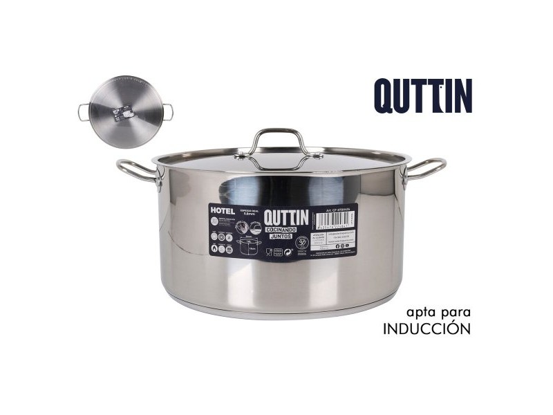 Касерола с Капак Quttin ø 34 x 18 cm (2 броя)