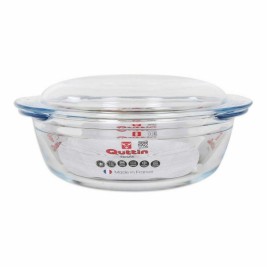 Касерола с Капак Quttin Quttin Cтъкло 2,2 + 0,8 L 26,5 x 23 x 11 cm (3 броя)