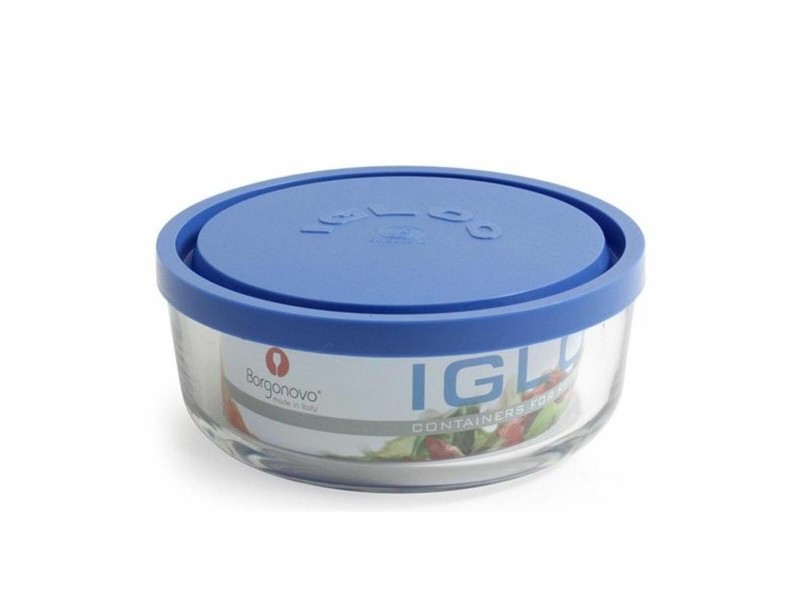 Буркан Borgonovo 6277515 Син С капак 800 ml (15 cm)