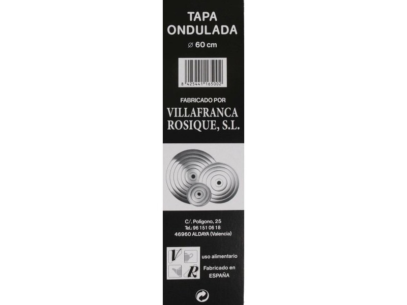 Капак за Тиган за Пържене VR Алуминий 60 x 60 x 4 cm (6 броя)