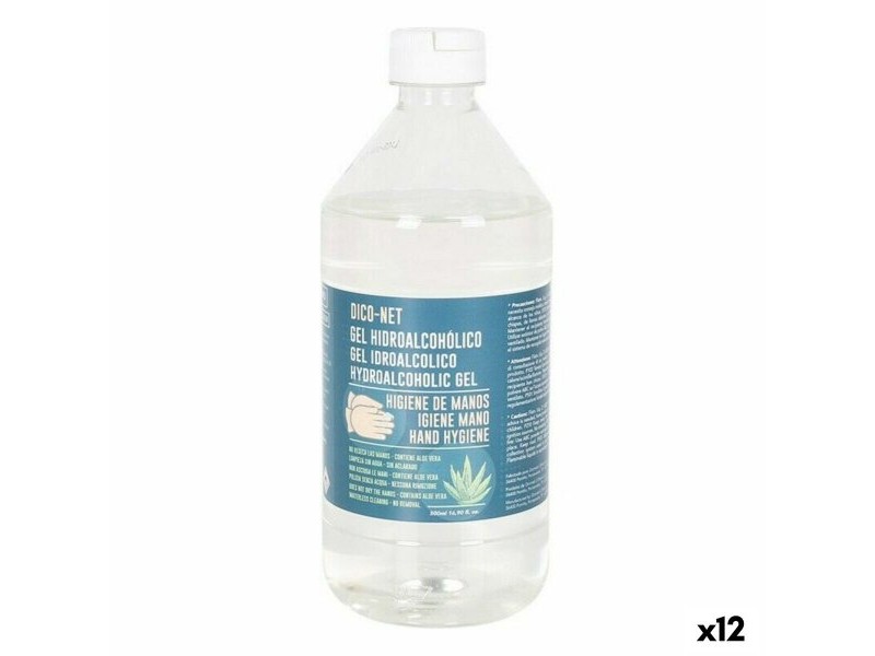 Хидроалкохолен Гел Dico-net 70% 500 ml (12 броя)