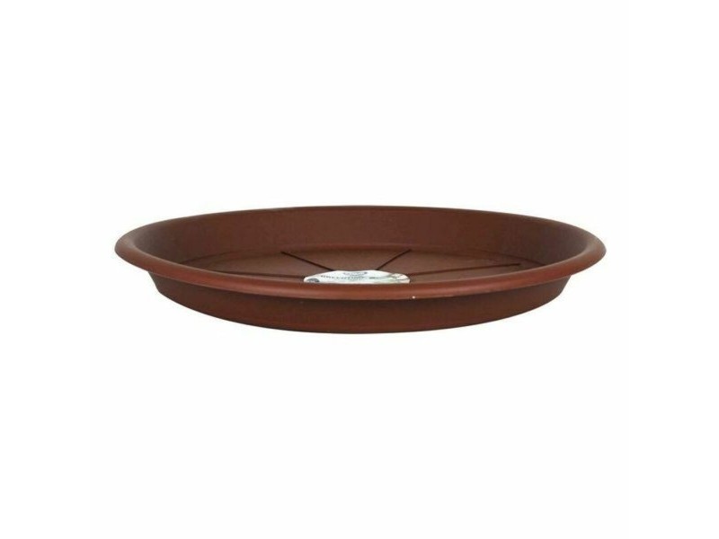 Чинийка за Саксия Green Time 55623 Кафяв (6 броя) (Ø 32 cm)