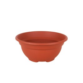 Саксия Dem Greentime Кръгъл Купа Кафяв ø 20 x 9 cm (12 броя)