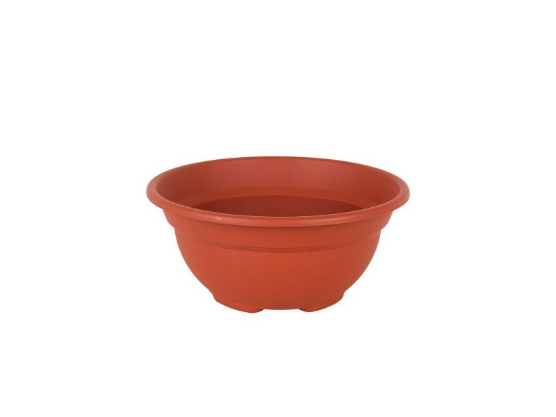Саксия Dem Greentime Кръгъл Купа Кафяв ø 20 x 9 cm (12 броя)