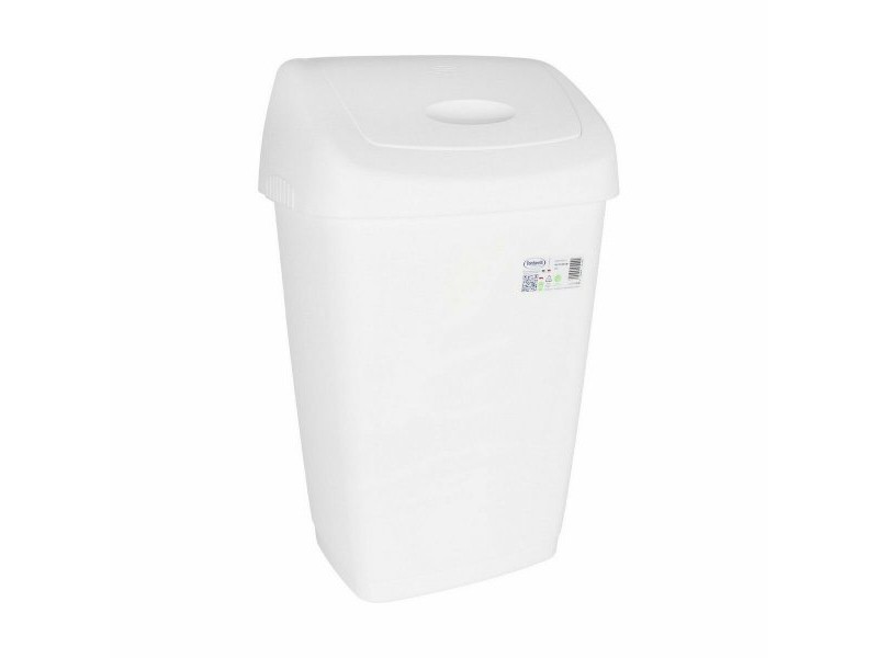 Кошче за боклук Tontarelli Aurora Накланящ се Бял 50 L (6 броя)