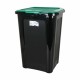 Кошче за Боклук Tontarelli Coverline Зелен 44 L Черен 38,5 x 34,5 x 54,5 cm (6 броя) Кошче за Боклук Tontarelli Coverline Зелен 44 L Черен 38,5 x 34,5 x 54,5 cm (6 броя)