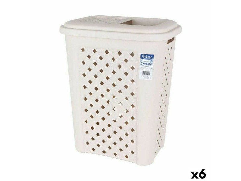 Кошче за боклук Tontarelli Arianna 30 L Бежов (6 броя)