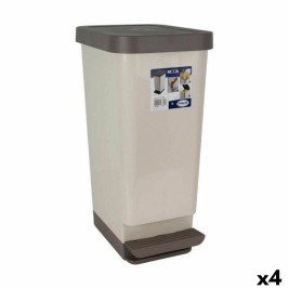 Кошче с педал Tontarelli Moda Кафяв (4 броя)