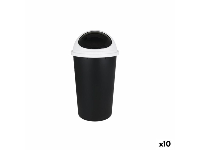 Кошче за боклук Tontarelli Small hoop (10 броя) Бял 25 L