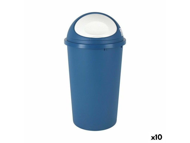 Кошче за Боклук Tontarelli Small hoop Син 25 L 32 x 59,5 cm (10 броя)