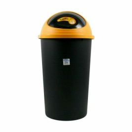 Кошче за Боклук Tontarelli Big hoop Жълт Черен 50 L (10 броя)