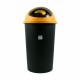Кошче за Боклук Tontarelli Big hoop Жълт Черен 50 L (10 броя)