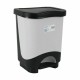 Кошче за Боклук с Педал Tontarelli Idea 18 L Черен Сив 31,6 x 27,6 x 41 cm (4 броя) Кошче за Боклук с Педал Tontarelli Idea 18 L Черен Сив 31,6 x 27,6 x 41 cm (4 броя)