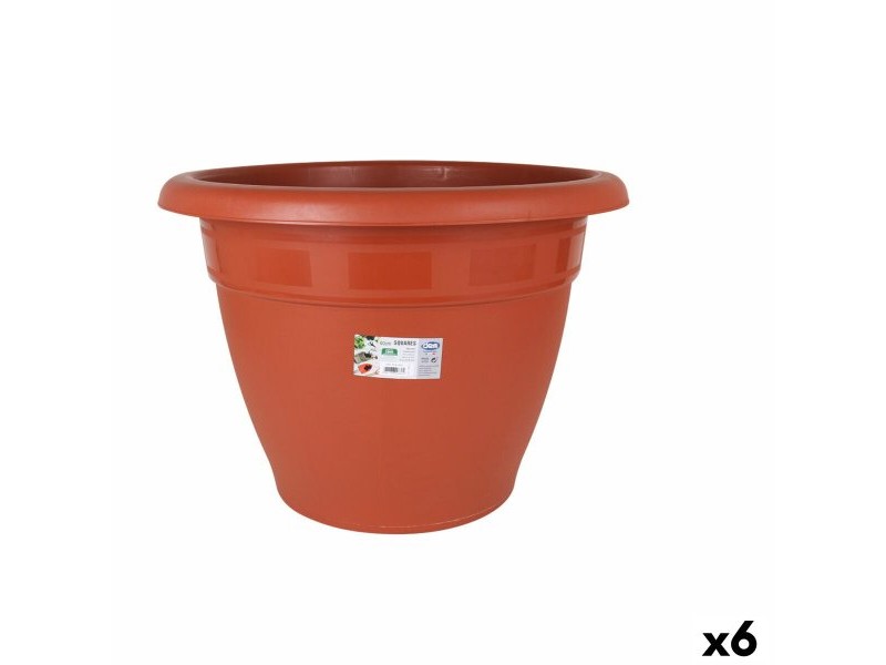 Саксия Dem Squares Пластмаса Кафяв Ø 60 cm (6 броя)