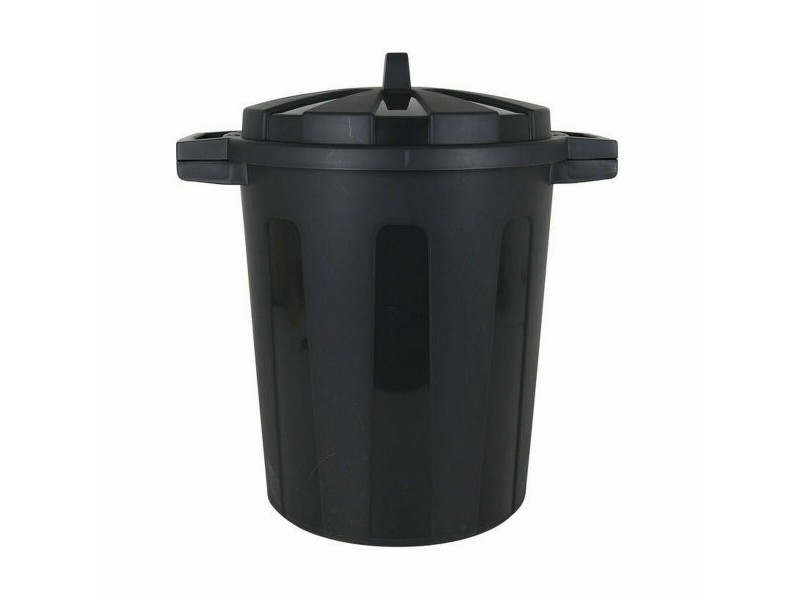 Кошче за Боклук Dem 50 L Черен 55 x 41 x 54 cm (3 броя)