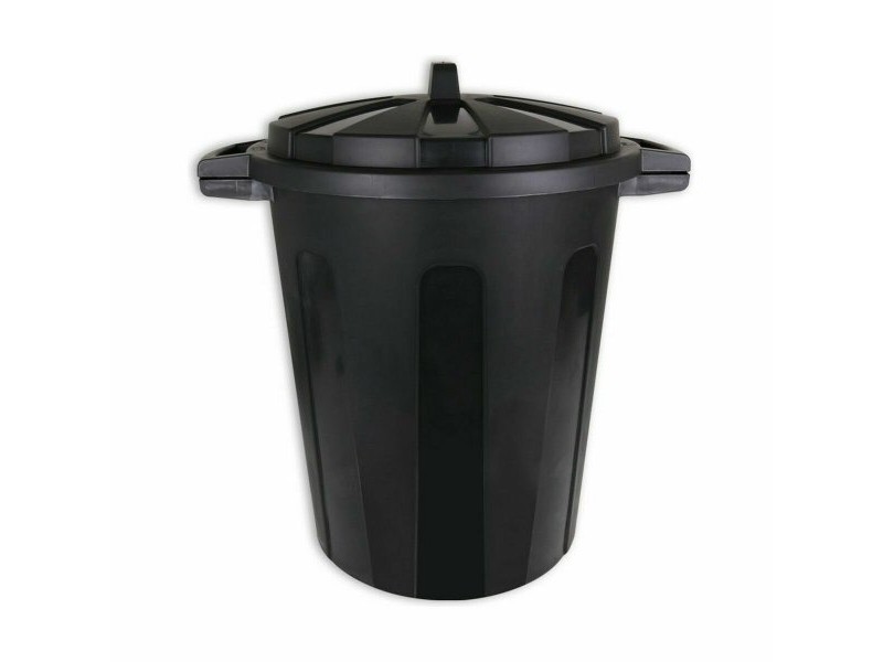 Кошче за Боклук Dem 70 L Черен 56 x 45 x 60 cm (3 броя)