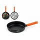 Тиган Quttin Gastro Черен Оранжев 42 x 27,5 x 5,4 cm (6 броя)