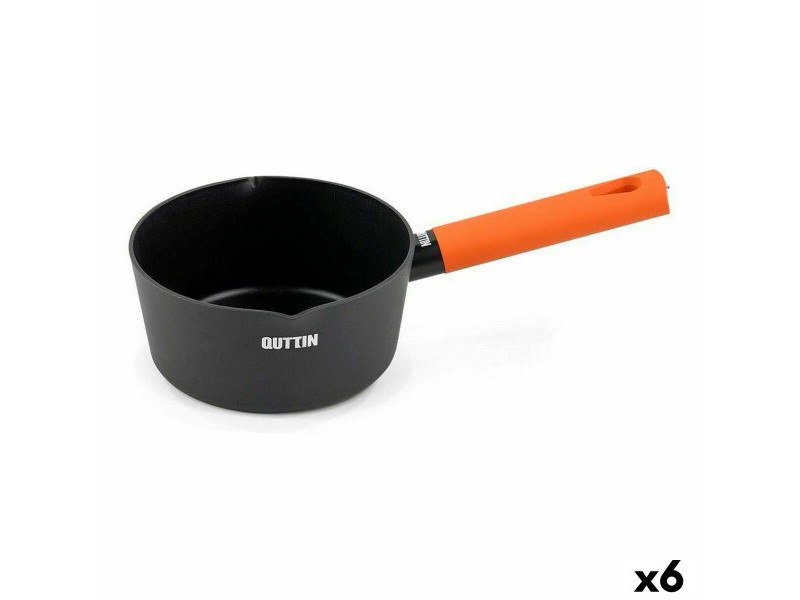 Касерола Quttin Gastro Черен Оранжев 32 x 17,2 x 7,5 cm (6 броя)