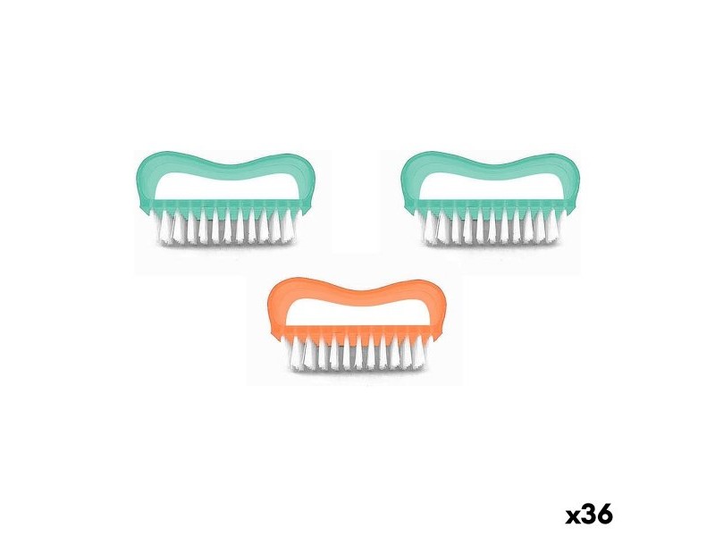 Четка Пластмаса 8 cm (3 Части) (36 броя)