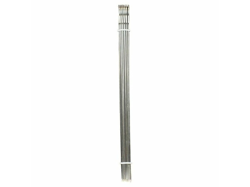 Комплект Шишове за Барбекю Algon Метал 6 Части (24 броя) (35 x 2,5 mm)