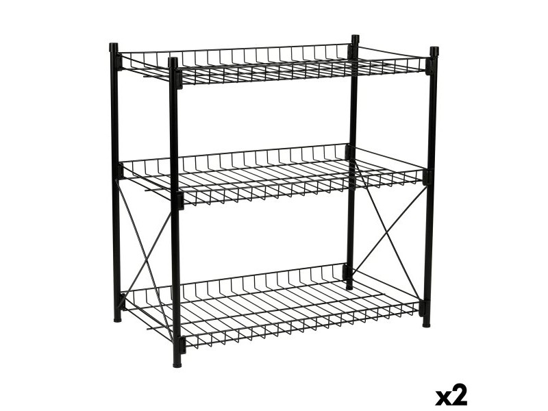 Лавица Confortime Метал 52 x 34 x 55 cm (2 броя)