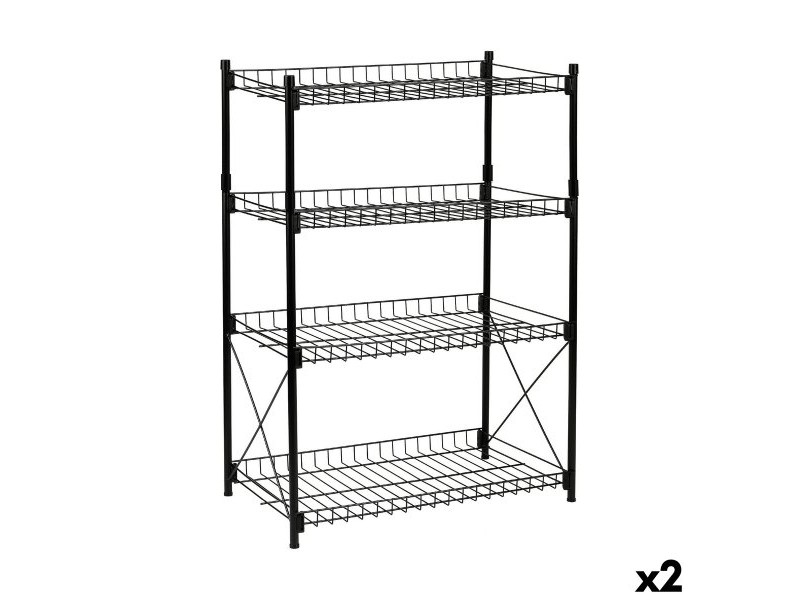 Лавица Confortime Метал 52 x 34 x 86 cm (2 броя)