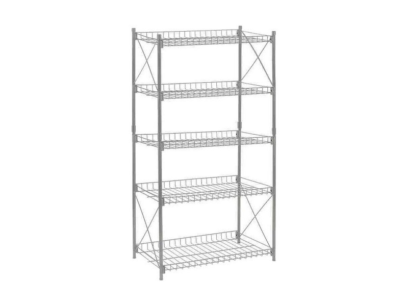 Лавица Confortime Метал 52 x 34 x 110 cm (2 броя)