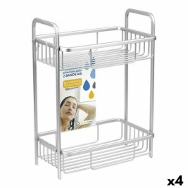 Стелажи за Баня Confortime Alluma 29 x 18 x 40 cm (4 броя)